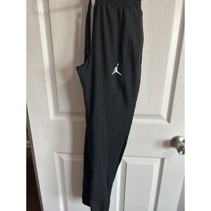 Black Jordan Windbreaker Taper Pants